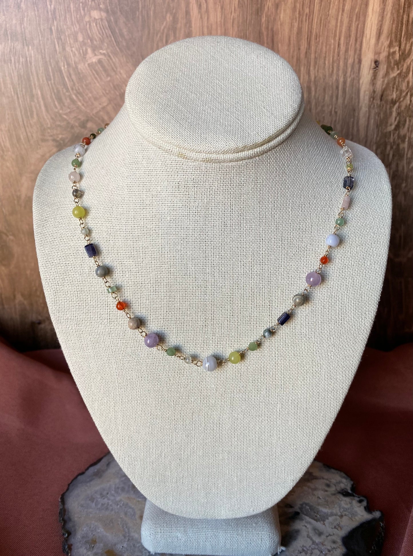 Kalakoa Mixed Gemstone Necklaces