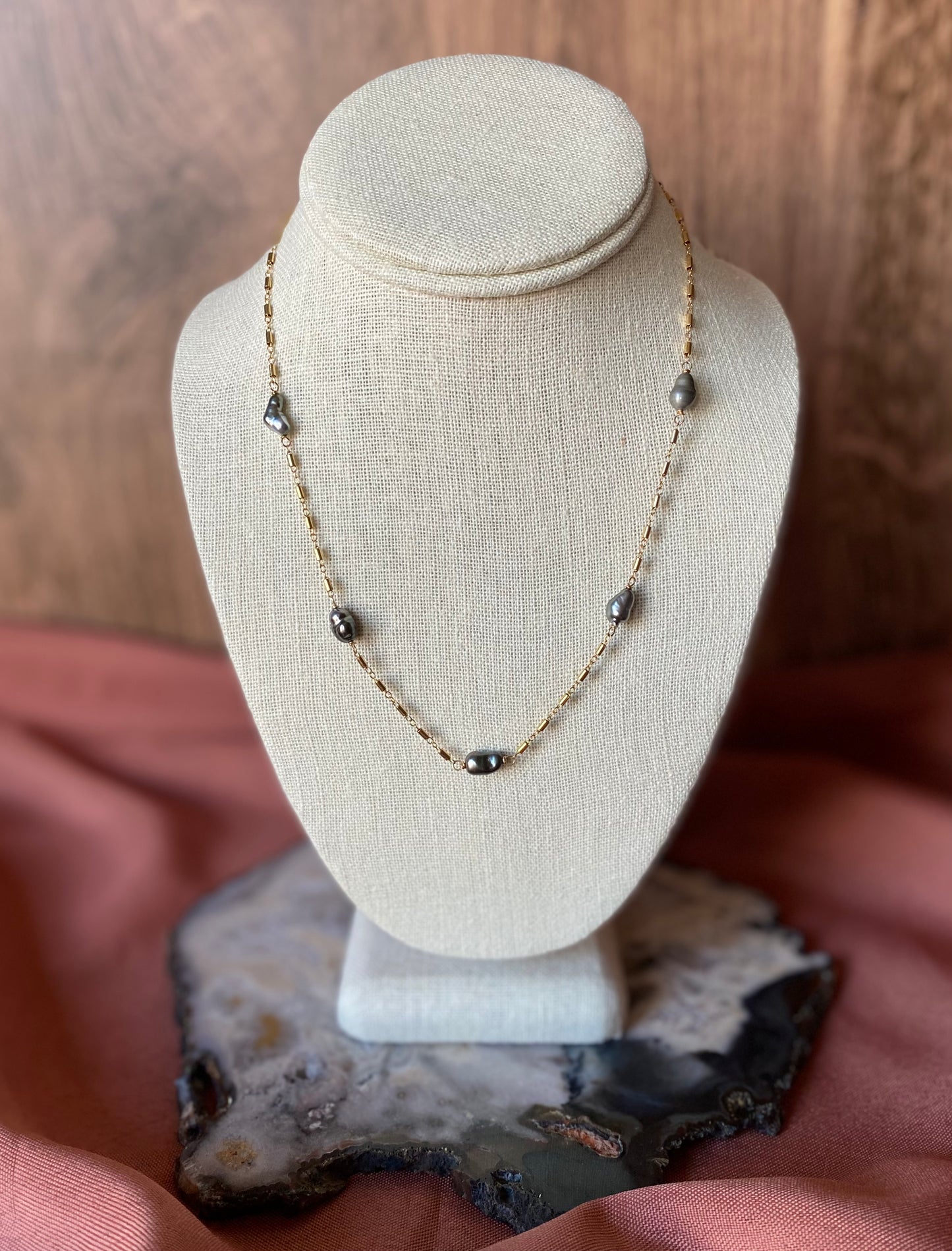 Tahitian Pearl Layering Necklace