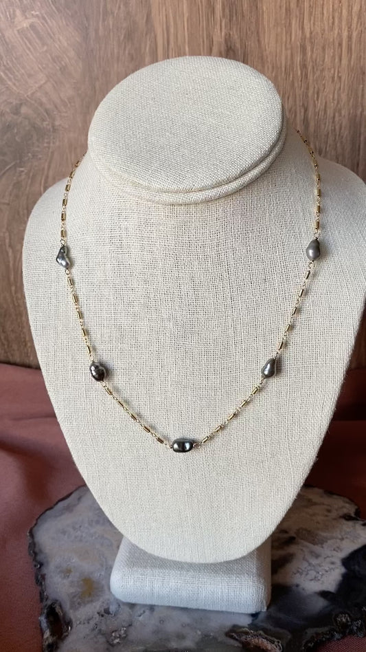 Tahitian Pearl Layering Necklace