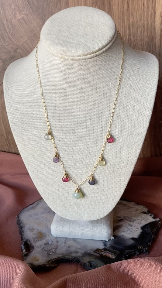 Juicy Mixed Gems Necklace